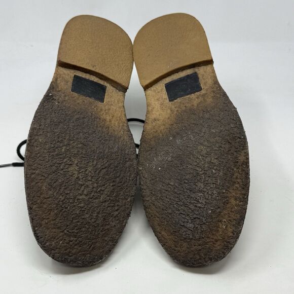 UGG Leighton Chukka Boots Mens 10.5 Black Leather Ankle Classic Crepe Soles main image 6